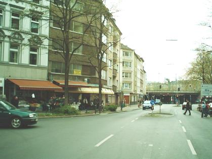  Bild: Kreuzung Ellerstr. / Linienstr., Richtung Westen 