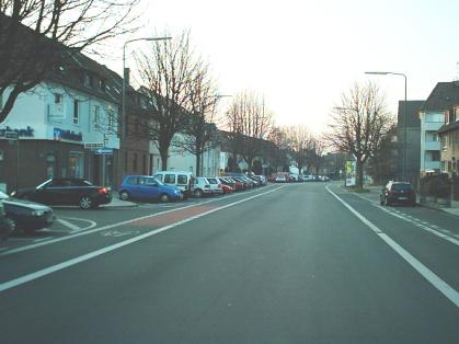  Bild: Kreuzung Fleher Str. / Fritz-Reuter-Str., Richtung Norden 