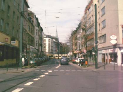  Bild: Kreuzung Friedrichstr. / Bachstr., Richtung Norden 