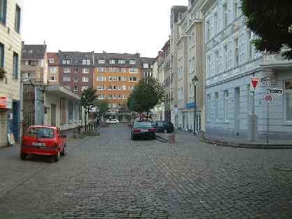  Bild: Kreuzung Konkordiastr. / Weiherstr., Richtung SüdenSüdwesten 