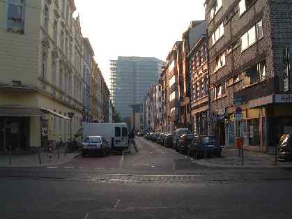  Bild: Kreuzung Lorettostr. / Düsselstr., Richtung Westen 