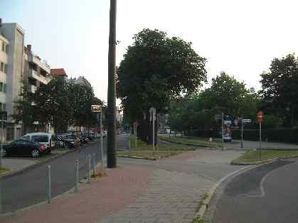  Bild: Kreuzung Kavalleriestr. / Hubertusstr. / Reichsstr. / Jürgensplatz, Richtung SüdenSüdwesten 